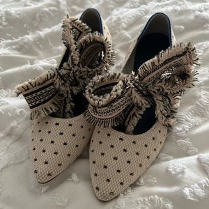 EUC Tuxedo Mary Janes 8.5 Rothys